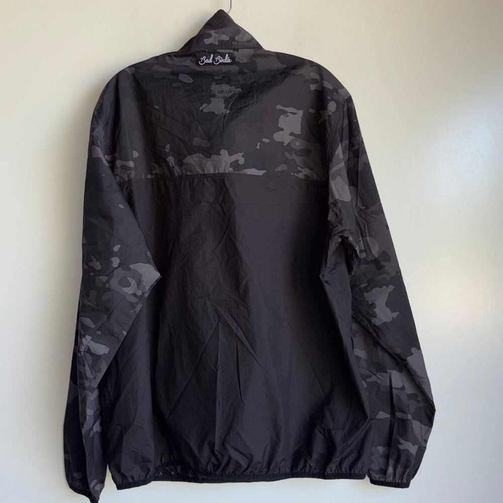 NEW Bad Birdie Camo Windbreaker Jacket Size Large - Picture 6 of 11